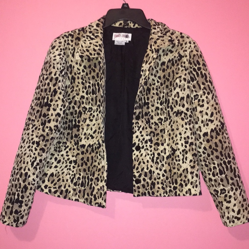 Cheeta Print Jacket